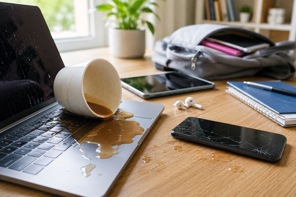 Telefoon of laptop kapot? Zo zit het met je verzekering